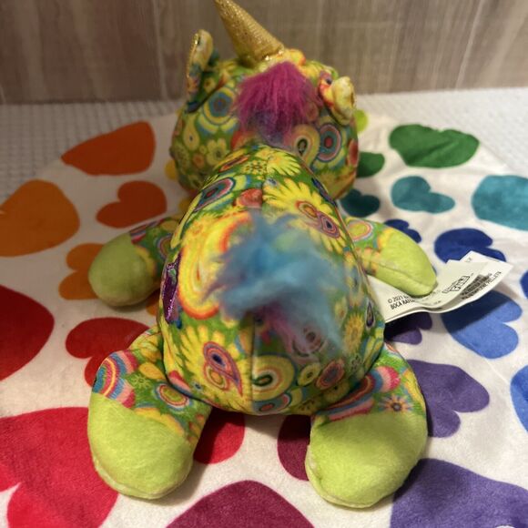 Cutetitos Unicornitos Series 3 Walmart Exclusive Blossomito Unicorn Plush Green - Picture 3 of 4